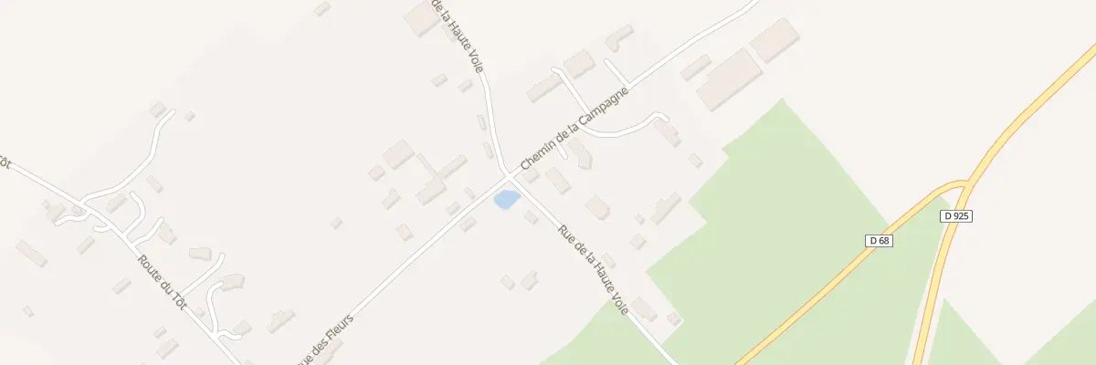 Plan du 8 Rue de la Haute Voie à Ingouville