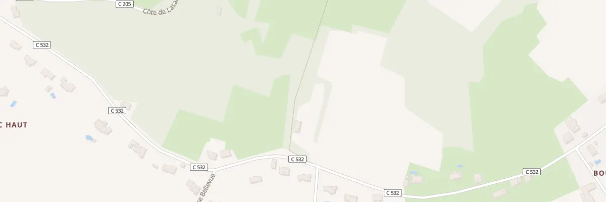 Plan du 970 Rte des Crêtes à Lédat
