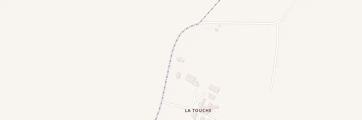 Plan du 3 La Touche à Sainte-Radégonde