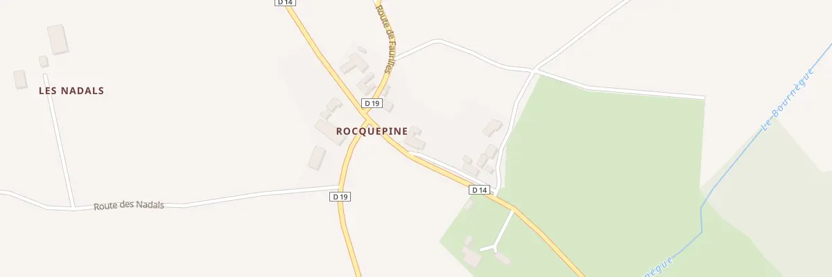 Plan du 25A Rocquepine à Sainte-Radegonde