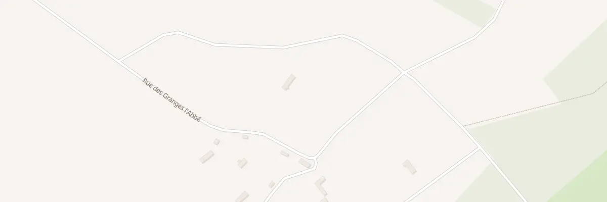 Plan du 395 Rue des Granges l’Abbé à Treis-Sants-en-Ouche