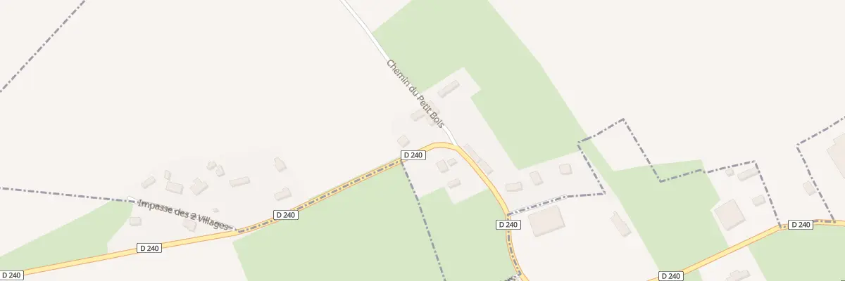Plan du 606 Rte des Deux Villages à Hautot-le-Vatois
