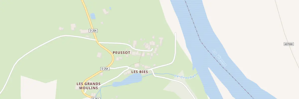 Plan du 5380 Peussot à Queaux