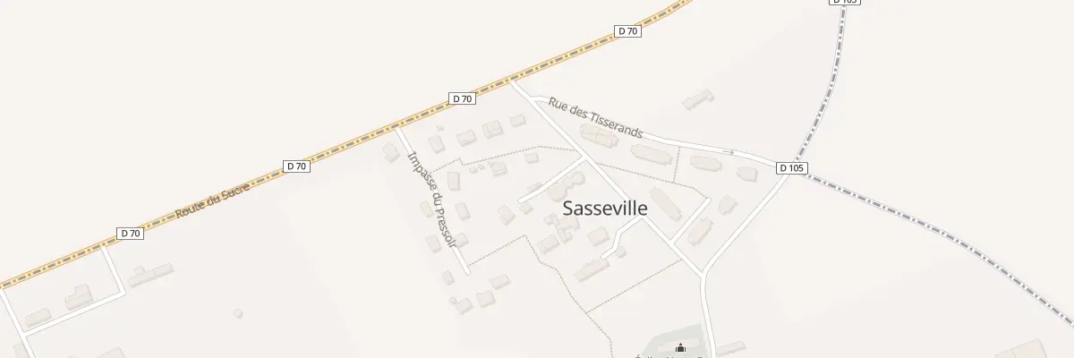 Plan du 5 Rue Cauchoise à Sasseville