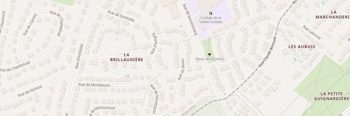 Plan du 19 Rue du Rivau à Joué-lès-Tours