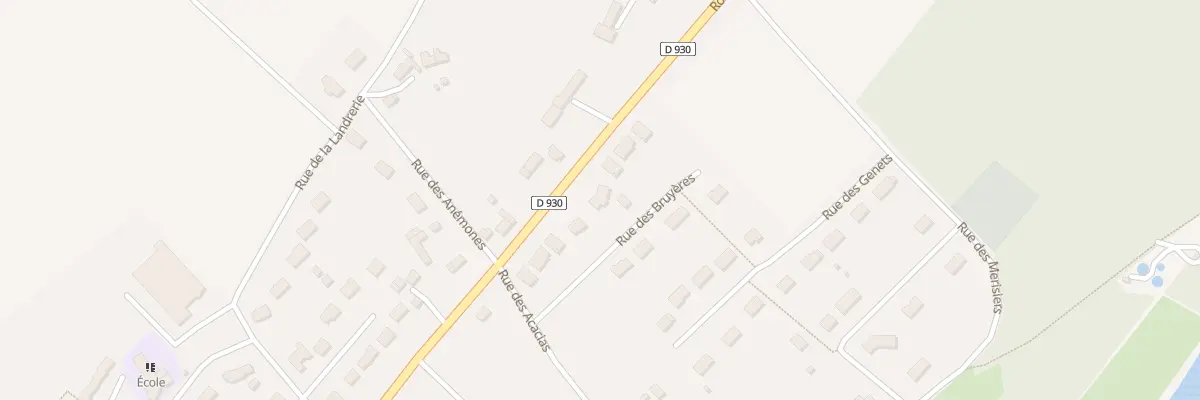 Plan du 105 Rue des Bruyères à Saint-Martin-d’Écublei