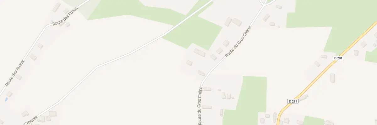 Plan du 17 Rte du Gros Chêne à Saint-Arnoult