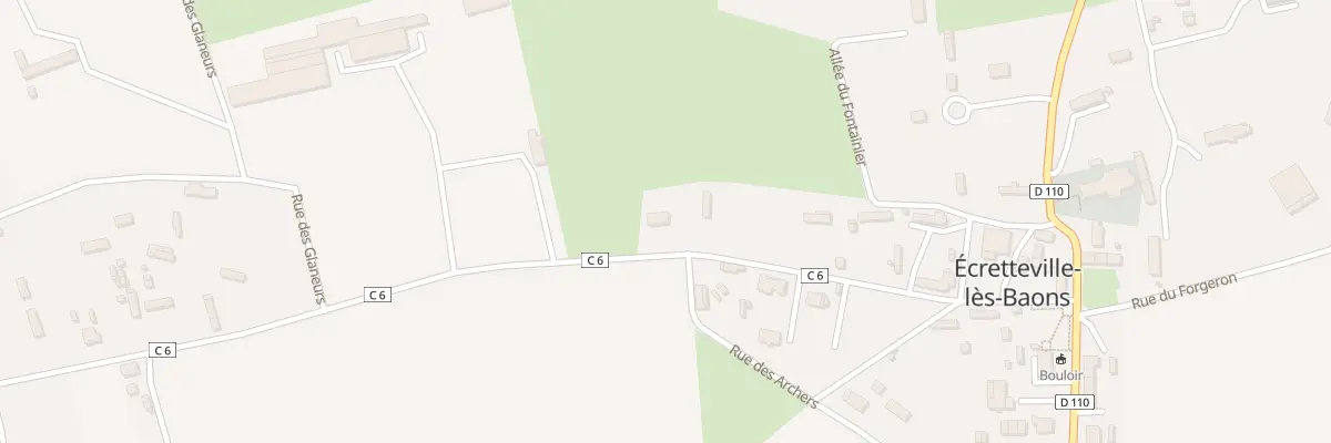 Plan du 260 Rue des Troubadours à Écretteville-lès-Baons
