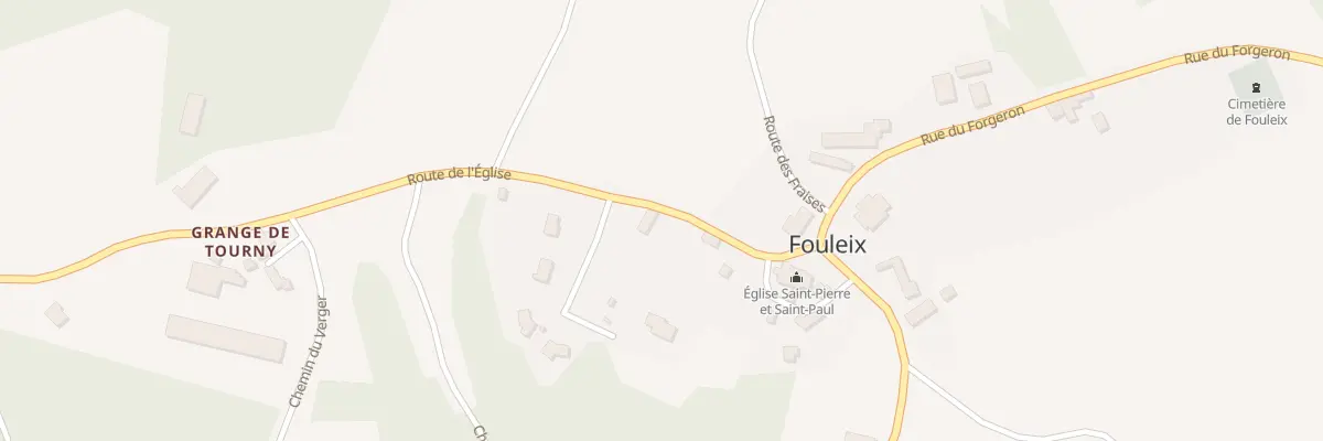 Plan du 85 Rte de l’Eglise à Fouleix