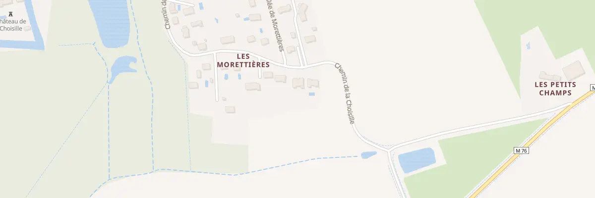 Plan du 7 Che de la Choisille à Chanceaux-sur-Choisille