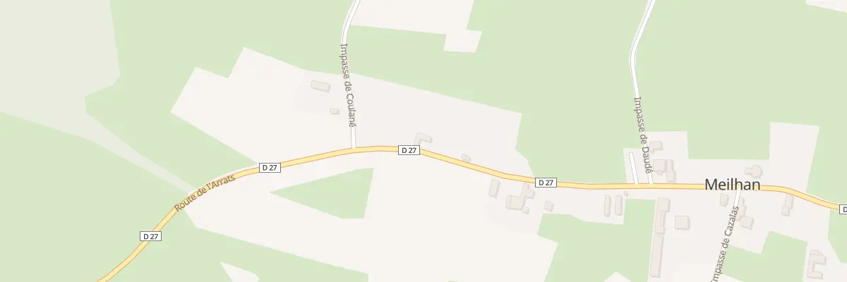 Plan du 800 Rte de l’Arrats à Meilhan