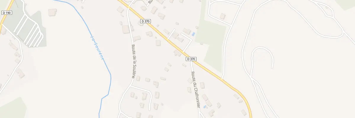 Plan du 22 Rte Marquis de Chetardie à Exideuil-sur-Vienne