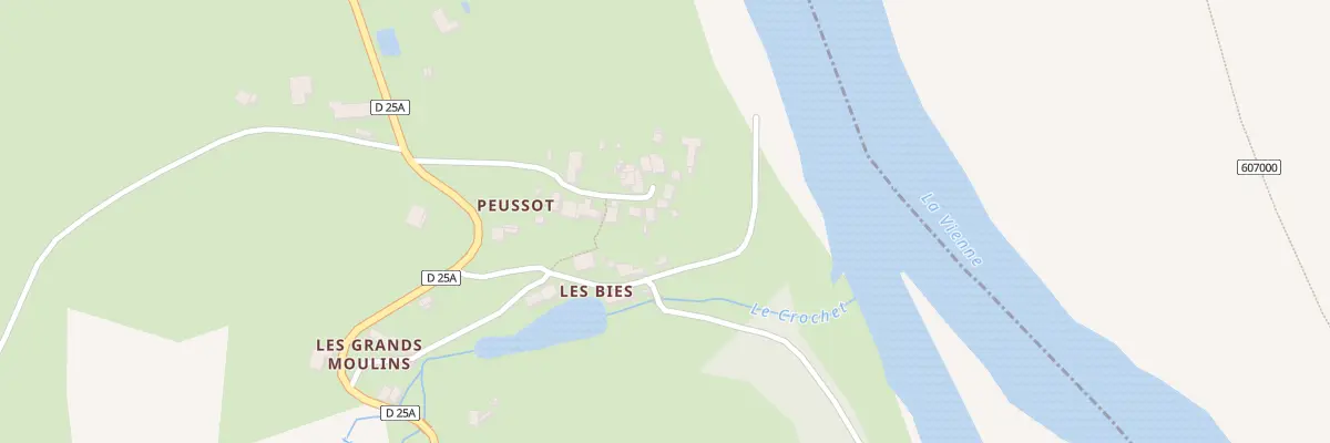 Plan du 5377 Peussot à Queaux