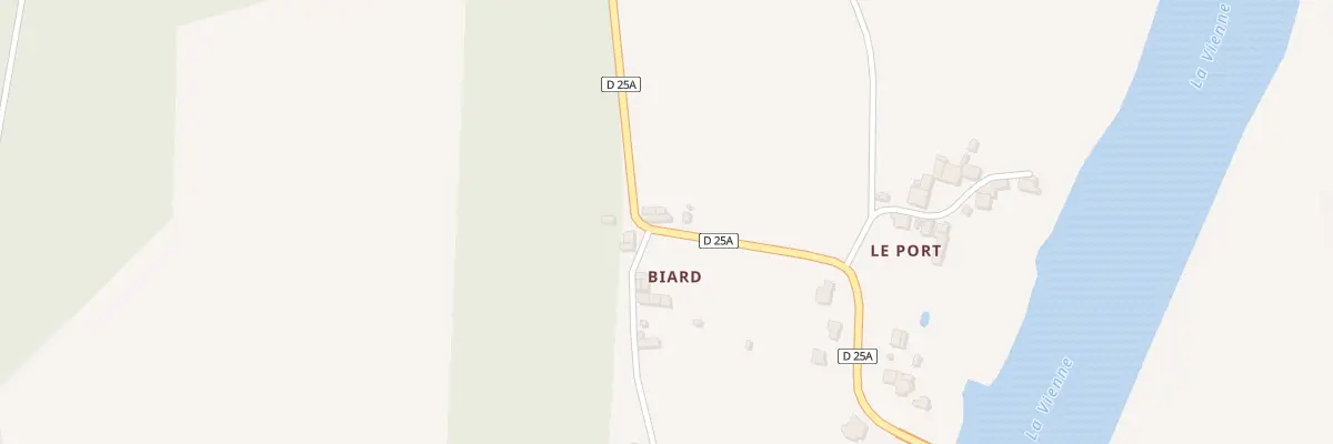 Plan du 2 Ham de Biard à Moussac