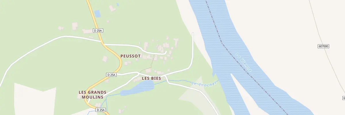 Plan du 11 Peussot à Queaux