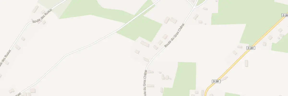 Plan du 19 Rte du Gros Chêne à Saint-Arnoult