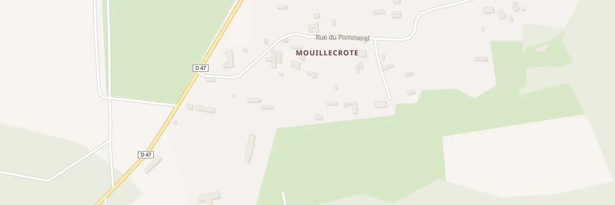 Plan du 12A Rue du Pommerel à Brestot