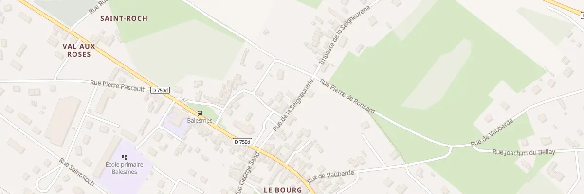 Plan du 6 Rue de la Seigneurerie à Descartes