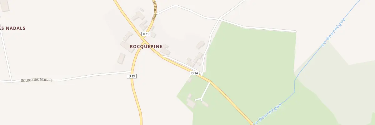 Plan du 26 Rocquepine à Sainte-Radegonde