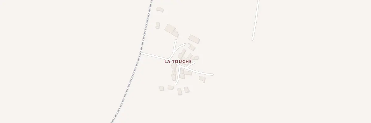 Plan du 21 La Touche à Sainte-Radégonde