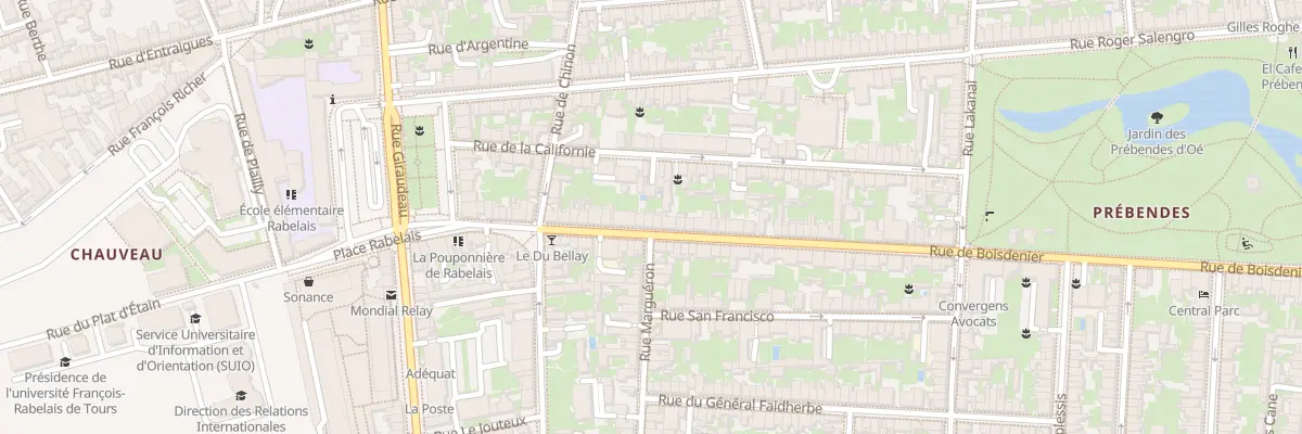 Plan du 137 Rue de Boisdenier à Tours