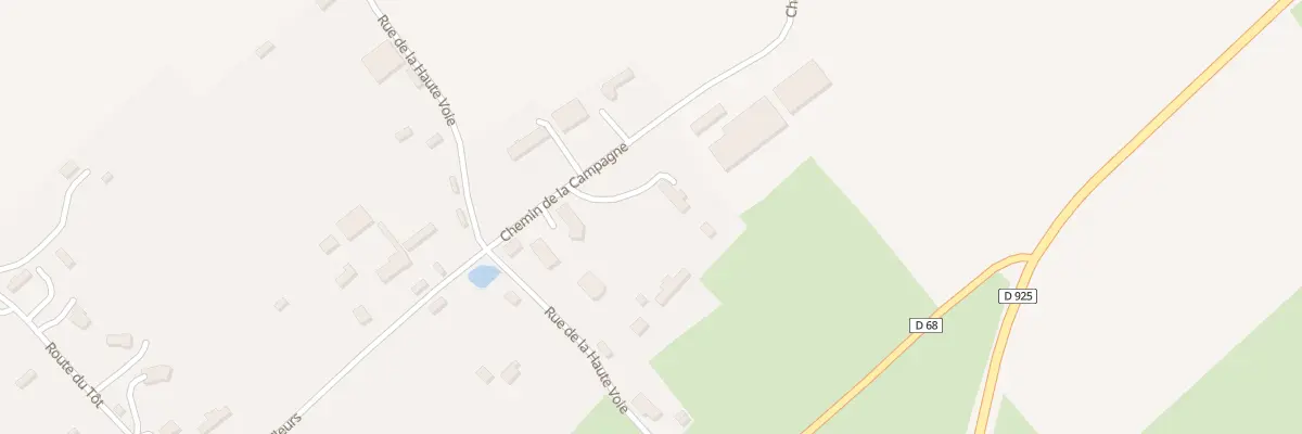 Plan du 2 Che de la Campagne à Ingouville