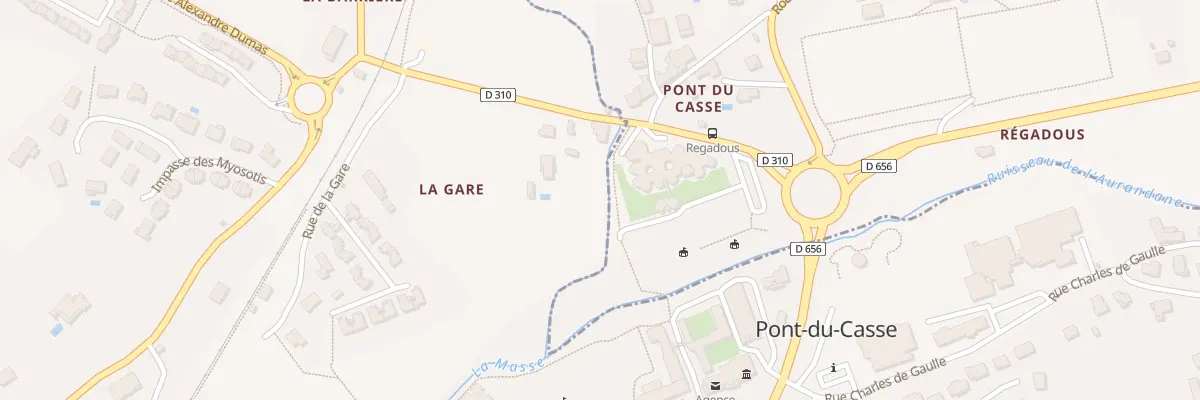 Plan du 179 Rue Villemin à Pont-du-Casse