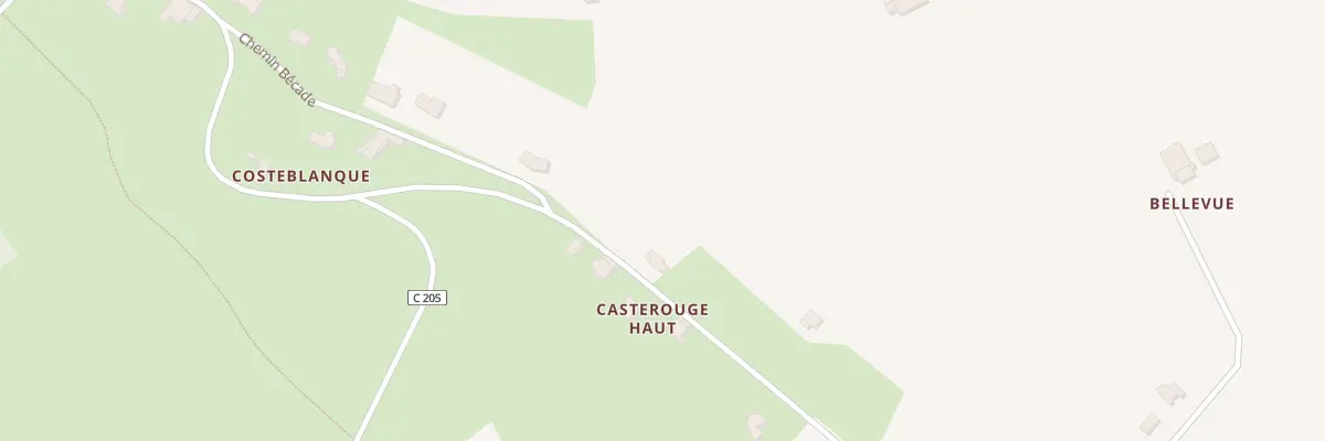 Plan du 803 Rte de Villeneuve à Lédat