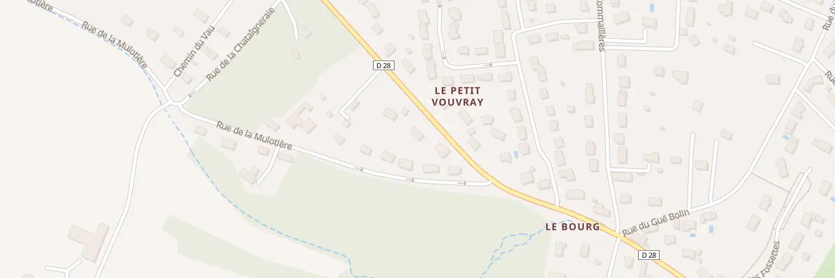 Plan du 24 Rue du Coq Hardi à Cerelles