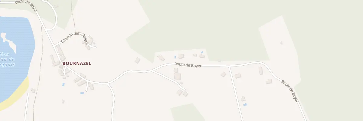 Plan du 757 Rte de Boyer à Lanquais