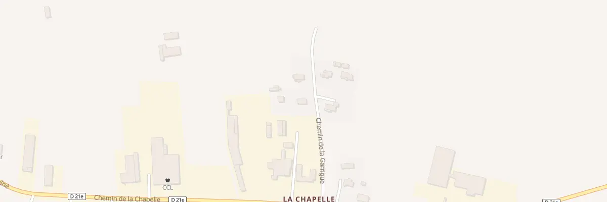 Plan du 4 Che de la Garrigue à Villeneuve-de-Rivière