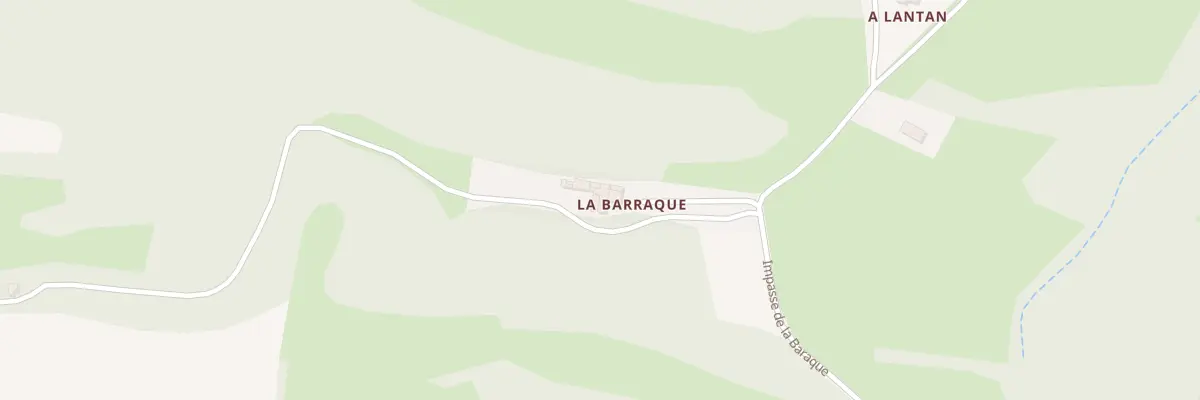 Plan du 5037 A la Barraque à Tachoires