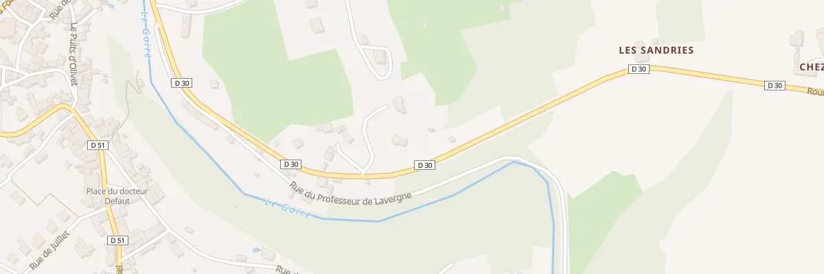 Plan du 13 Rte de Lesterps à Confolens