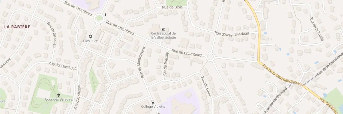 Plan du 39 Rue de Chambord à Joué-lès-Tours