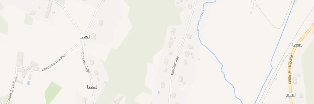 Plan du 22 Rue Rachilde à Château-l’Évêque