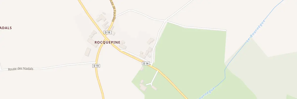 Plan du 28 Rocquepine à Sainte-Radegonde