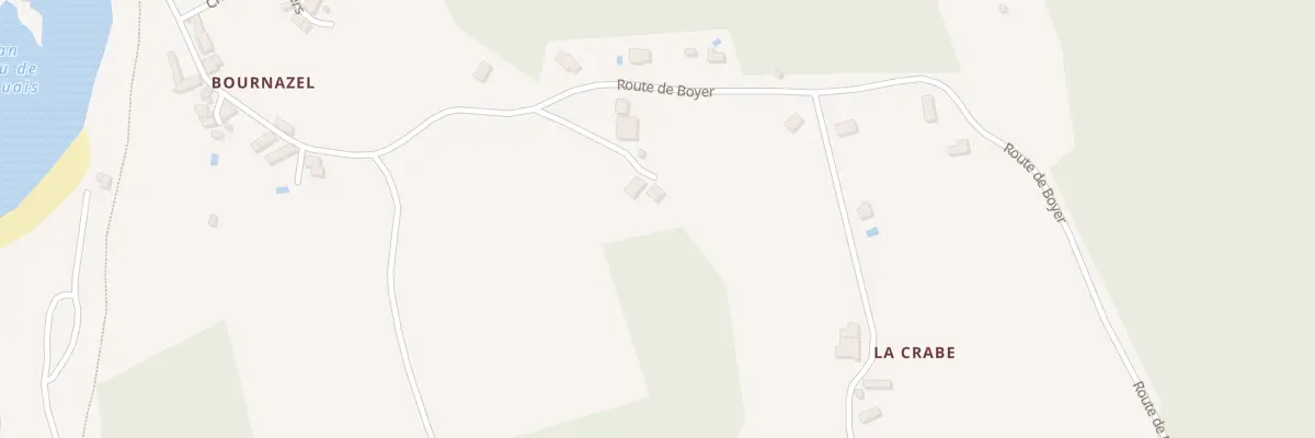 Plan du 80 All de Bournazel à Lanquais