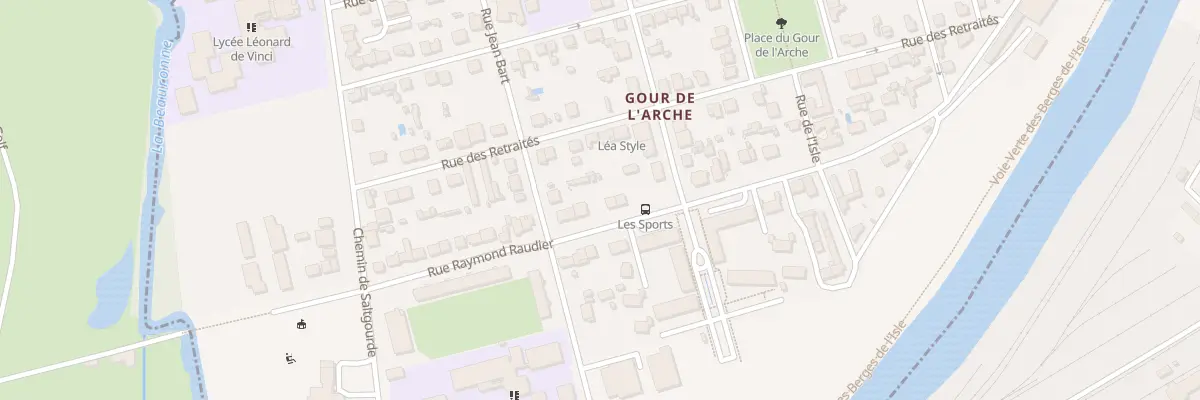 Plan du 48 Rue Raymond Raudier à Périgueux