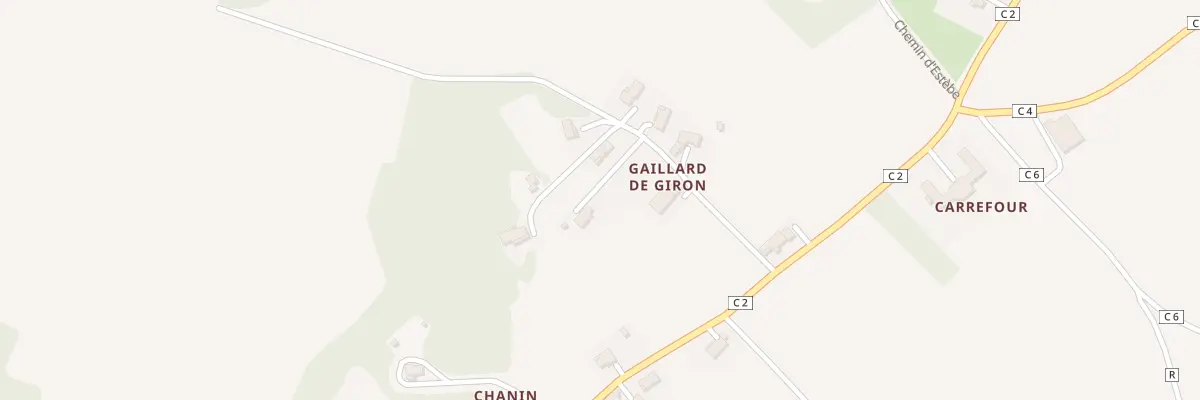 Plan du 5000 Gaillard de Giron à Fals