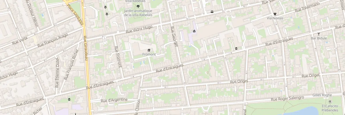 Plan du 31B Rue Georget à Tours
