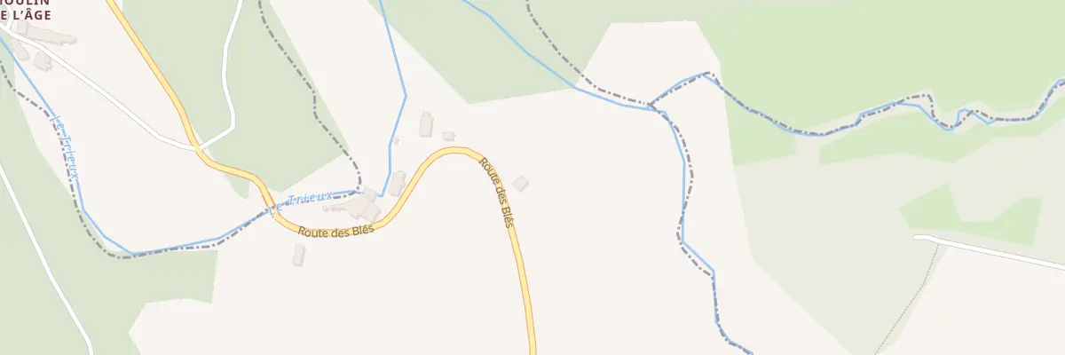 Plan du 1274 Rte des Blés à Busserolles
