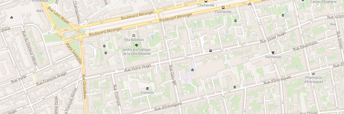 Plan du 149 Rue Victor Hugo à Tours