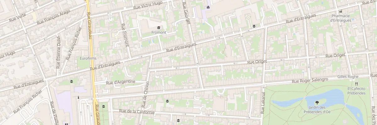 Plan du 115B Rue Origet à Tours