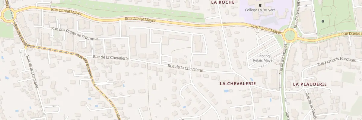 Plan du 79 Rue de la Chevalerie à Tours