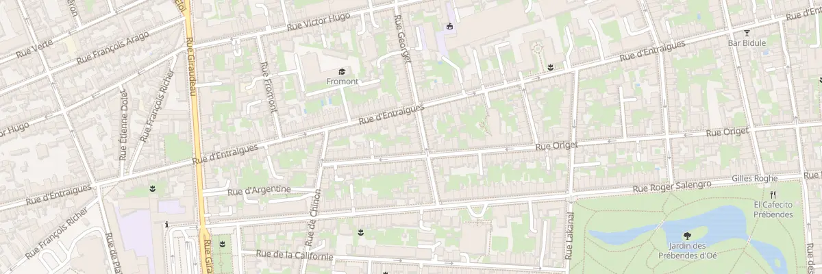 Plan du 41 Rue Georget à Tours