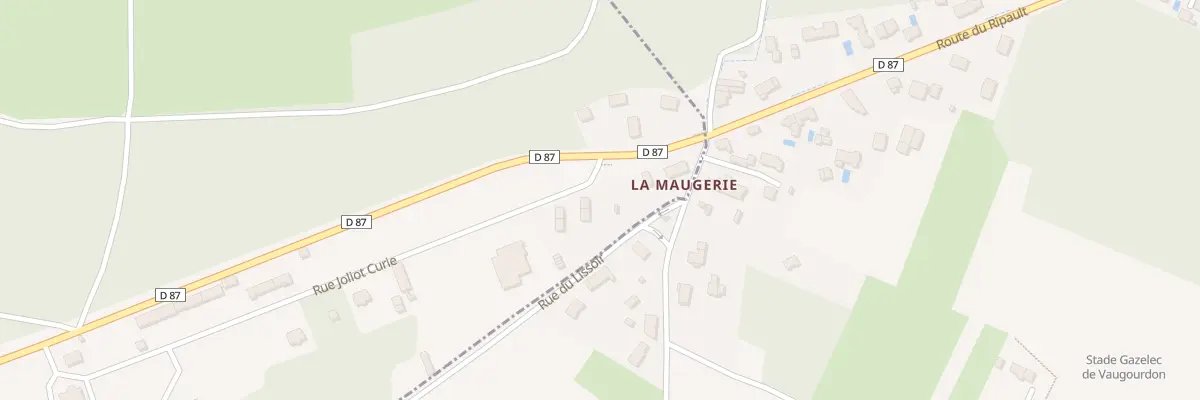 Plan du 1A Rue Joliot Curie à Monts