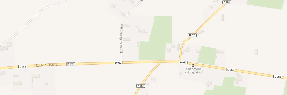 Plan du 2 Rte du Gros Chêne à Saint-Arnoult