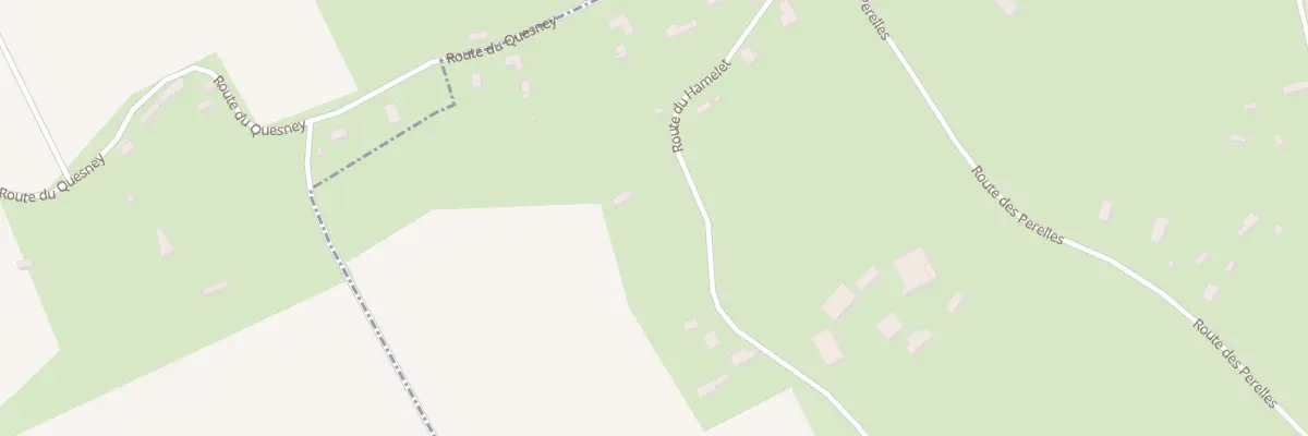 Plan du 33 Rte du Hamelet à Franqueville