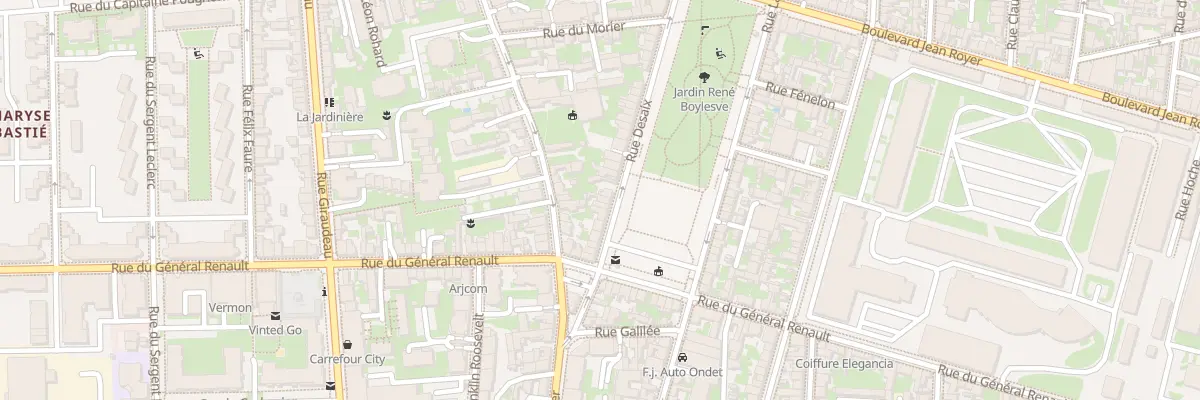 Plan du 79 Rue Desaix à Tours