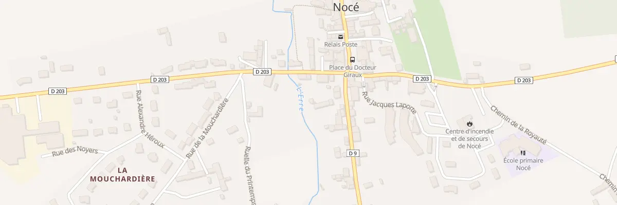 Plan du 6 Rue du Général Jouvin à Perche en Nocé